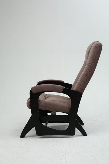Кресло-качалка Леон маятниковая, ткань AMIGo кофе с молоком 29-Т-КМ в Артеме - изображение 1