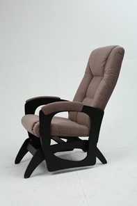 Кресло-качалка Леон маятниковая, ткань AMIGo кофе с молоком 29-Т-КМ в Артеме - предосмотр