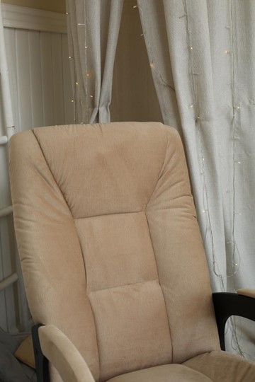 Кресло-качалка Леон маятниковая, ткань AMIGo песок 29-Т-П во Владивостоке - изображение 7