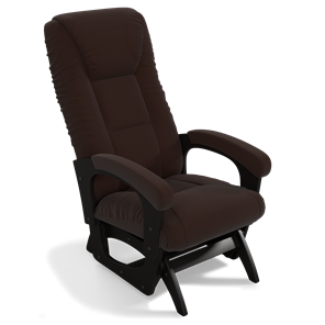 Кресло-качалка Леон маятниковая, ткань AMIGo шоколад 29-Т-Ш в Артеме - предосмотр 1