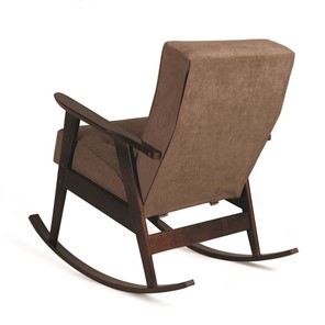 Кресло-качалка Ретро (темный тон / 05 - коричневый) во Владивостоке - предосмотр 1