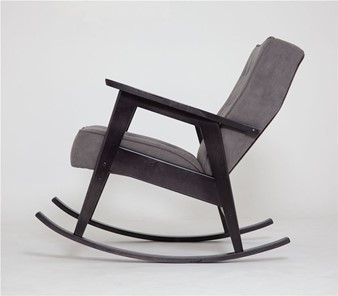 Кресло-качалка Ретро (венге / RS 15 - темно-серый) во Владивостоке - предосмотр 2