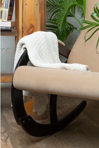 Кресло-качалка в гостиную Корсика, ткань Amigo Beige 34-Т-AB в Уссурийске - предосмотр 5