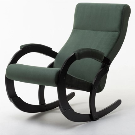Кресло-качалка Корсика, ткань Amigo Green 34-Т-AG во Владивостоке - изображение