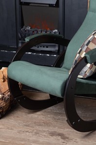 Кресло-качалка Корсика, ткань Amigo Green 34-Т-AG в Артеме - предосмотр 6