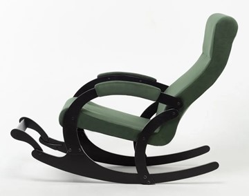 Кресло-качалка в гостиную Марсель, ткань Amigo Green 33-Т-AG в Находке - предосмотр 1
