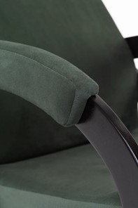 Кресло-качалка в гостиную Марсель, ткань Amigo Green 33-Т-AG в Артеме - предосмотр 4