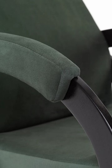 Кресло-качалка в гостиную Марсель, ткань Amigo Green 33-Т-AG в Находке - изображение 4