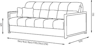 Кресло-кровать Токио 5 90 (ППУ) в Артеме - предосмотр 3