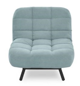 Мягкое кресло Абри опора металл (мята-голубой) в Артеме - изображение 9