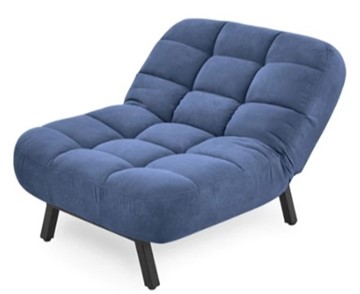 Мягкое кресло Абри опора металл (синий) в Находке - предосмотр 3