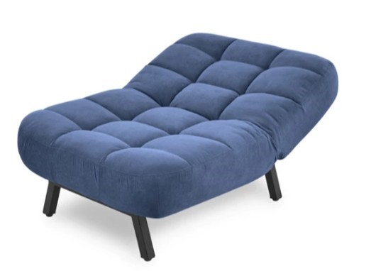 Мягкое кресло Абри опора металл (синий) в Артеме - изображение 5