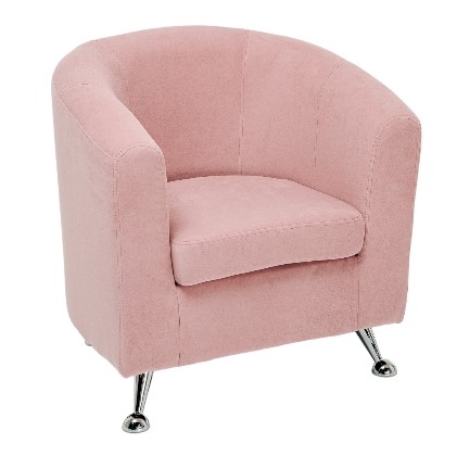 Кресло на ножках Брамс розовый во Владивостоке - изображение 1
