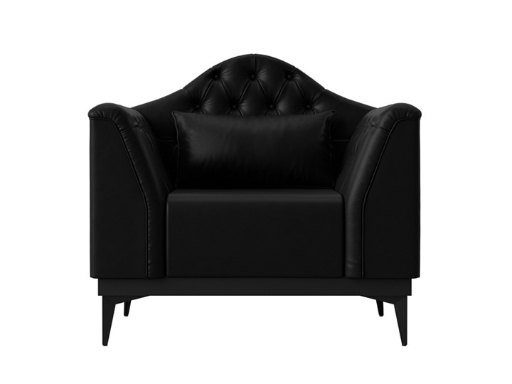 Кресло Флорида, черный (Экокожа) НПБ во Владивостоке - изображение 1