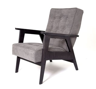 Кресло Ретро (венге / RS 15 - темно-серый) в Артеме - предосмотр 1