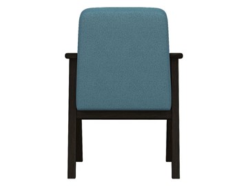 Кресло Ретро ткань голубой, каркас венге в Артеме - предосмотр 3