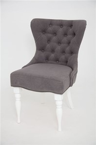 Кресло Вальс (эмаль белая / RS 15 - темно-серый) в Артеме