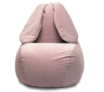 Кресло-мешок Зайка (длинные уши), розовый в Находке