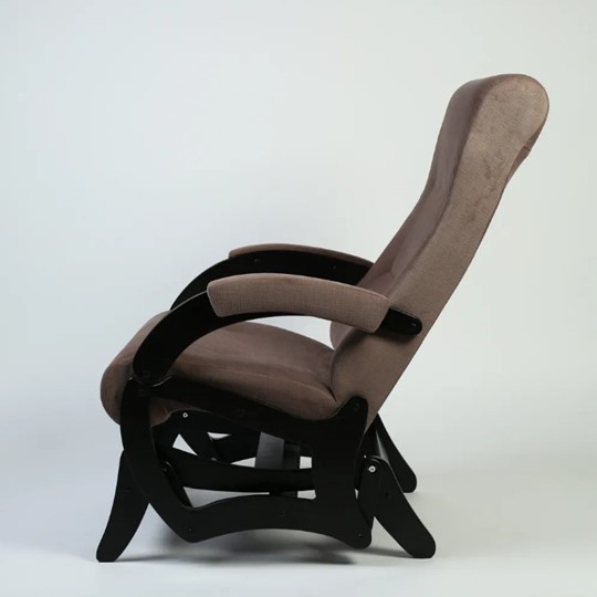 Кресло-качалка Амелия, ткань кофе с молоком 35-Т-КМ во Владивостоке - изображение 1