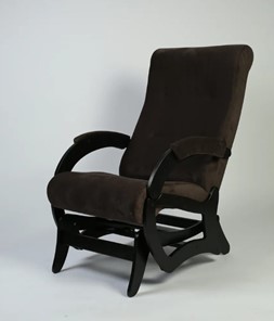Кресло маятниковое Амелия, ткань шоколад 35-Т-Ш в Артеме