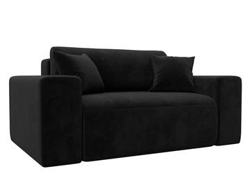 Кресло-кровать Лига-036, Черный (Велюр) в Уссурийске