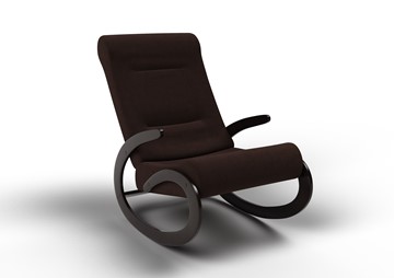 Кресло-качалка Мальта, ткань AMIGo шоколад 10-Т-Ш в Находке
