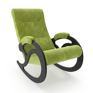 Кресло-качалка Модель 5, Verona 38 Apple Green-велюр во Владивостоке