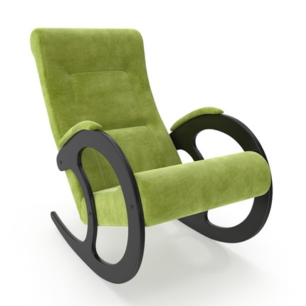 Кресло-качалка Модель 3, Verona 38 Apple Green-велюр во Владивостоке - изображение