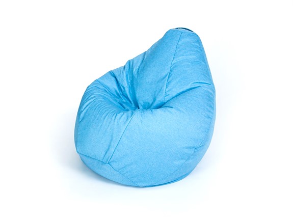 Кресло-мешок Хоум малое, голубое в Артеме - изображение