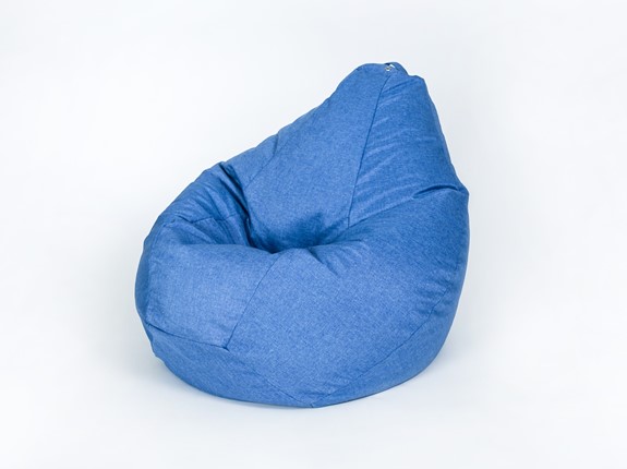 Кресло-мешок Хоум малое, васильковое в Артеме - изображение