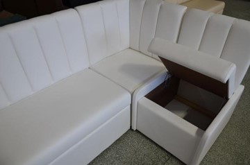 Угловой кухонный диван КУ-20 малый с коробом в Уссурийске - предосмотр 1
