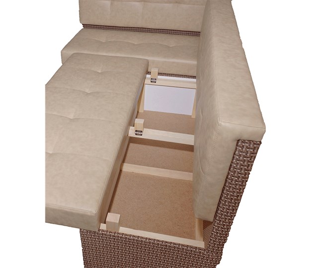 Кухонный угловой диван Нео КМ 3 с механизмом 2000*1110 в Артеме - изображение 6