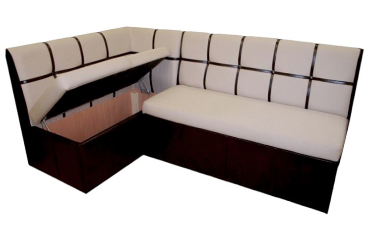 Угловой кухонный диван Квадро 5 со спальным местом во Владивостоке - изображение 2