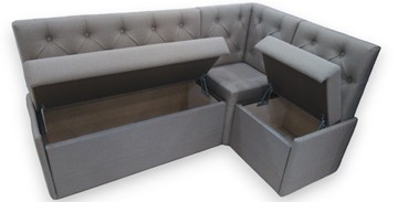 Кухонный угловой диван Квадро 7 мини с коробом в Артеме - предосмотр 2