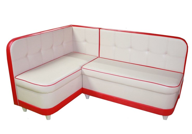 Угловой кухонный диван Модерн 4 с коробом в Артеме - изображение 1