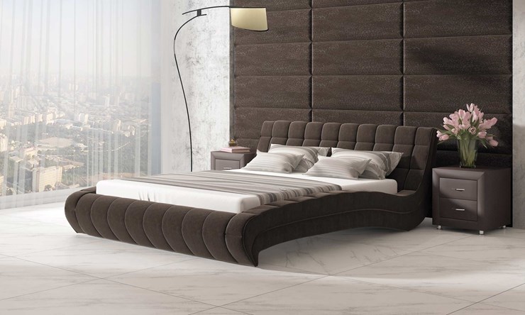 Кровать полуторная Milano 120х190 с основанием в Артеме - изображение 2
