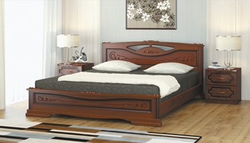 Деревянные кровати: цены, купить кровать из дерева с подъемным механизмом в Москве