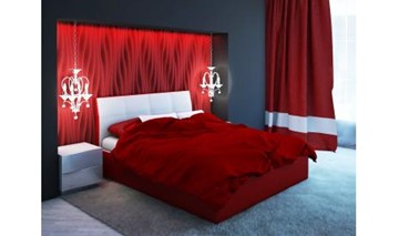 Двуспальная кровать Visconti с ортопедической решеткой 160х190 во Владивостоке - предосмотр 1
