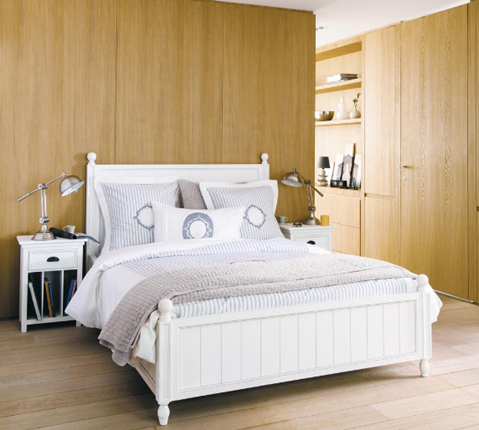Кровать спальная Palermo, (PL1016), белый в Артеме - изображение