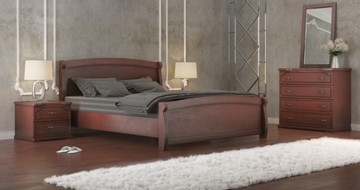 Двуспальная кровать СВ-Стиль Магнат 160*190 с основанием во Владивостоке