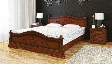 Кровать 2-спальная Карина-1 (Орех) 160х200 во Владивостоке