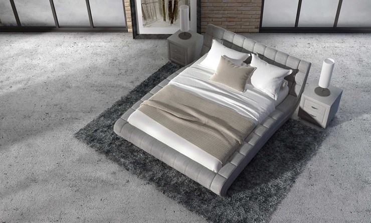 Кровать полуторная Milano 120х190 с основанием в Артеме - изображение 1