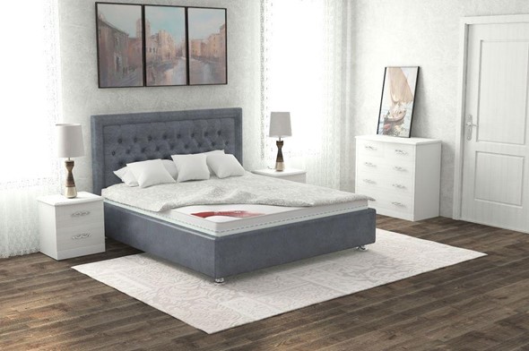 Кровать спальная Валенсия 160х200 (с основанием) в Артеме - изображение