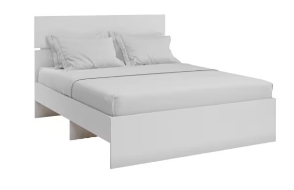 Кровать в спальню Агата М8, 160х200 белая во Владивостоке - изображение 2