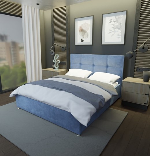 Двуспальная кровать Бэлль 160х200 с ортопедическим основанием во Владивостоке - изображение 3
