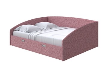 Кровать в спальню Bono 160х200, Рогожка (Levis 62 Розовый) во Владивостоке - предосмотр