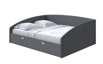 Кровать в спальню Bono 160х200, Рогожка (Savana Grey) во Владивостоке