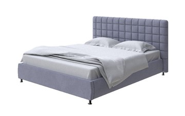 Спальная кровать Corso-3 140x200, Велюр (Casa Благородный серый) во Владивостоке