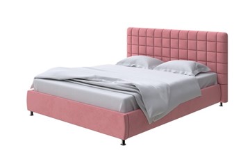 Кровать в спальню Corso-3 140x200, Велюр (Ultra Ягодный сорбет) во Владивостоке
