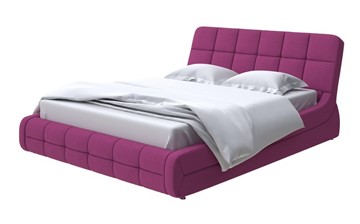 Двуспальная кровать Corso-6 140x200, Рогожка (Savana Berry) во Владивостоке - предосмотр